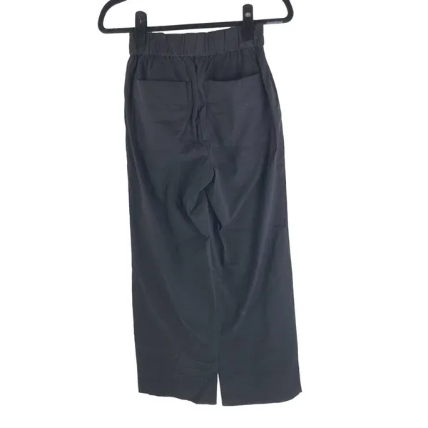 Everlane The Easy Pant Black Pockets Organic Cotton Pull On Size 0 - Image 7