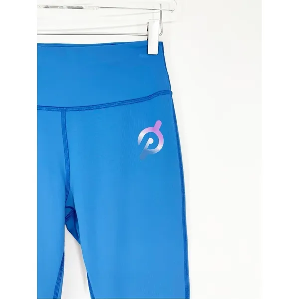 Peloton Move High Waist‎ Capri Leggings Women's M Blue Activewear - Image 4