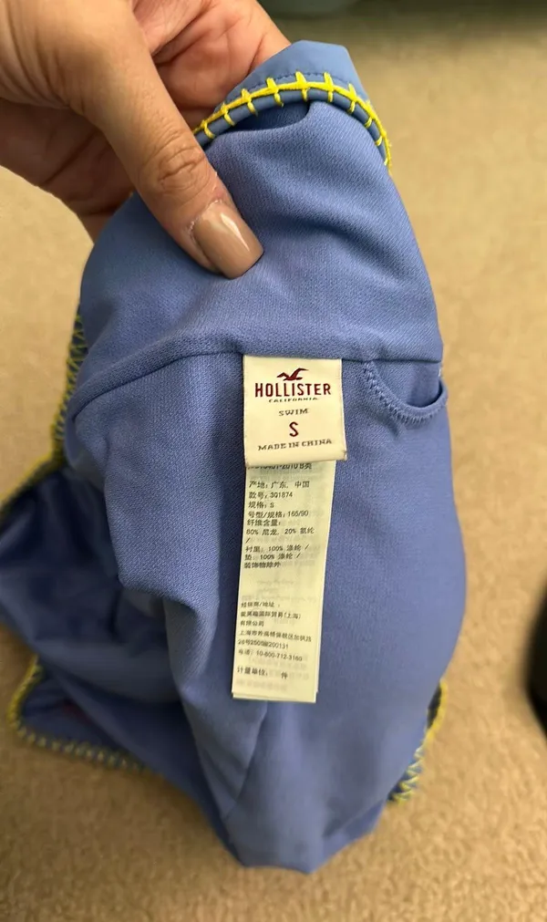 Hollister One Piece Swim Suit - Image 4