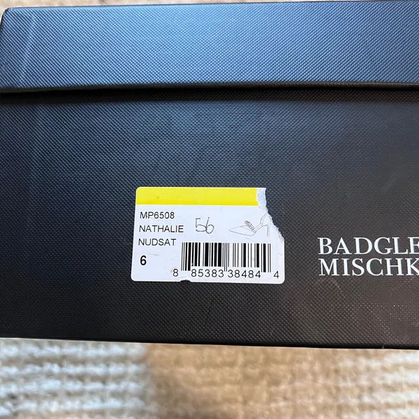Badgley Mischka Nathalie heel sz 6 - Image 8