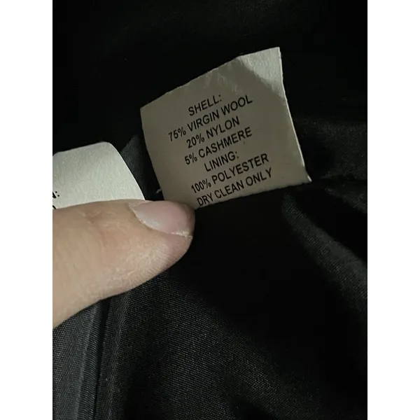 Womens Forecaster Sport Zip Parka Coat 14 Black Lined REAL FUR‎ Hood - Image 4