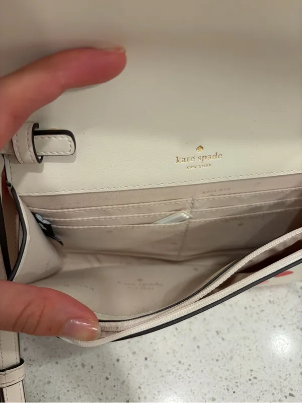 🍓Kate Spade New York Strawberry Vine Perry Leather Crossbody Bag NWOT - Image 6