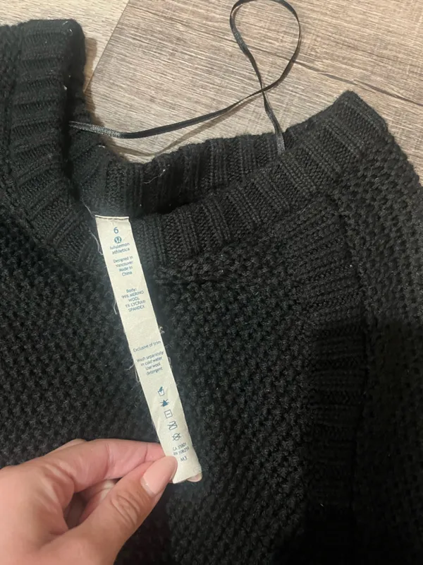 LULULEMON Passage Merino Wool Sweater in Black - Image 5