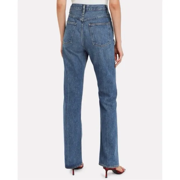 Agolde Women’s Vintage High Rise Flare Jeans Absolute Wash Size 32 - Image 6