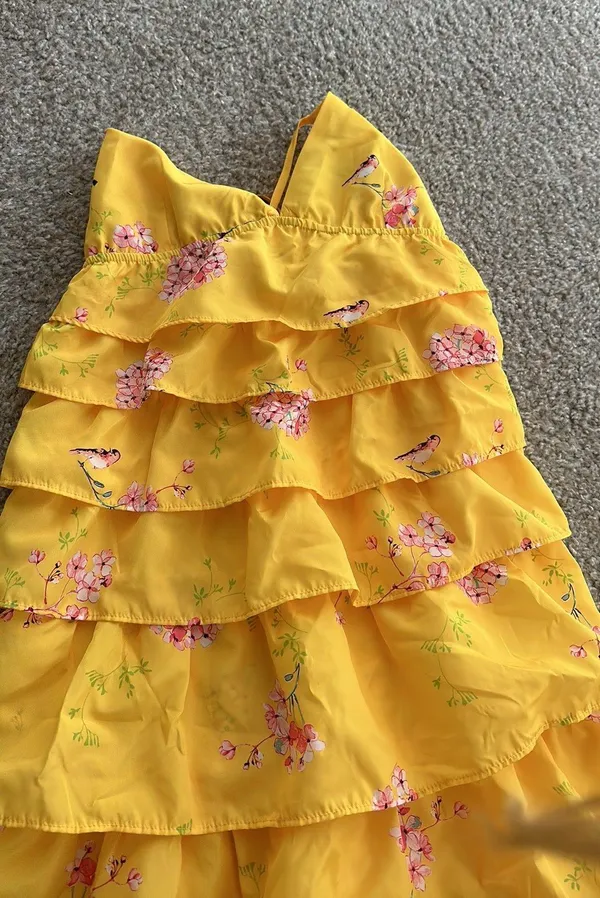BuddyLove Yellow Tiered Maxi Dress - Image 2