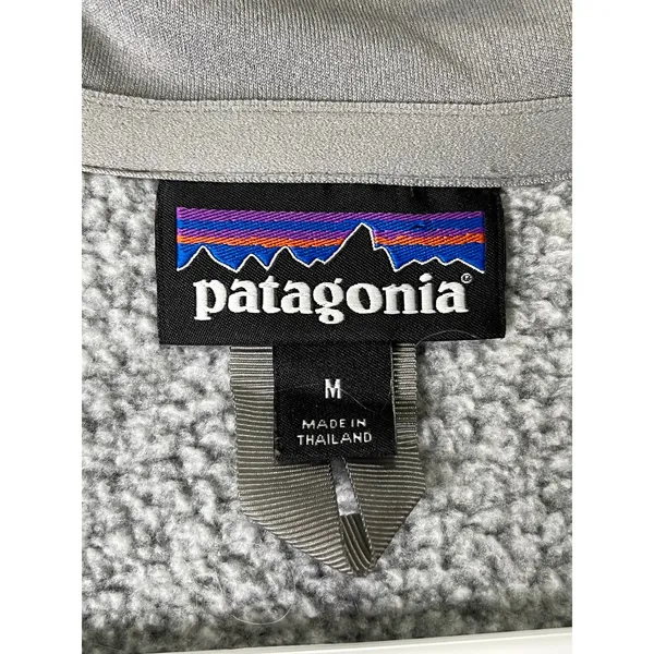 Patagonia Better Sweater 1/4 Zip Heathered Fleece Pullover Jacket Women's Medium - Image 6
