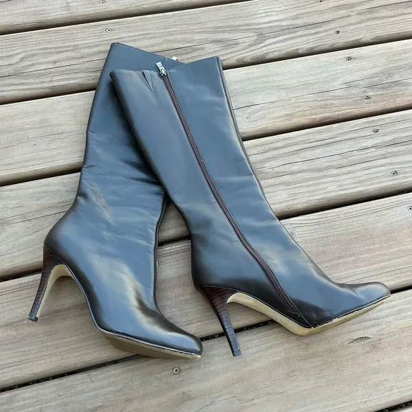 Halogen Elegant genuine leather Knee-High Boots🍂🍂🍂 - Image 2