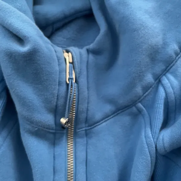 Lululemon Scuba Oversized Full Zip Hoodie Xs/s Blue Nile - Image 2