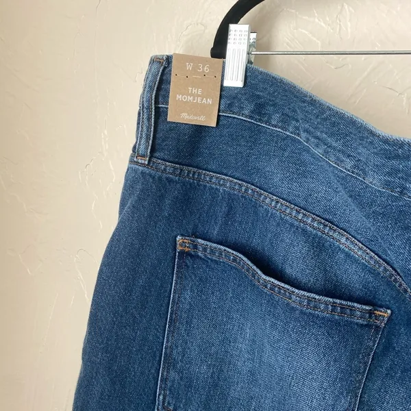Madewell NWT The Mom jean jeans▪️size 36 - Image 7
