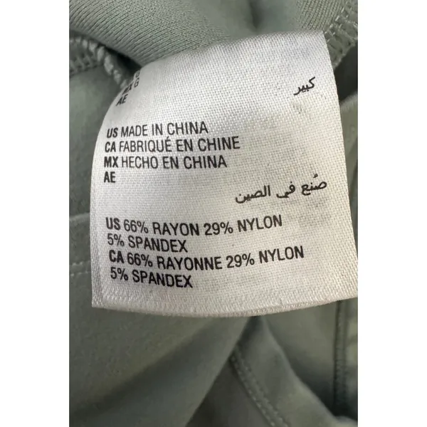 AND NOW THIS Women's Sage‎ Green Racerback Tank Top Size L - Image 6
