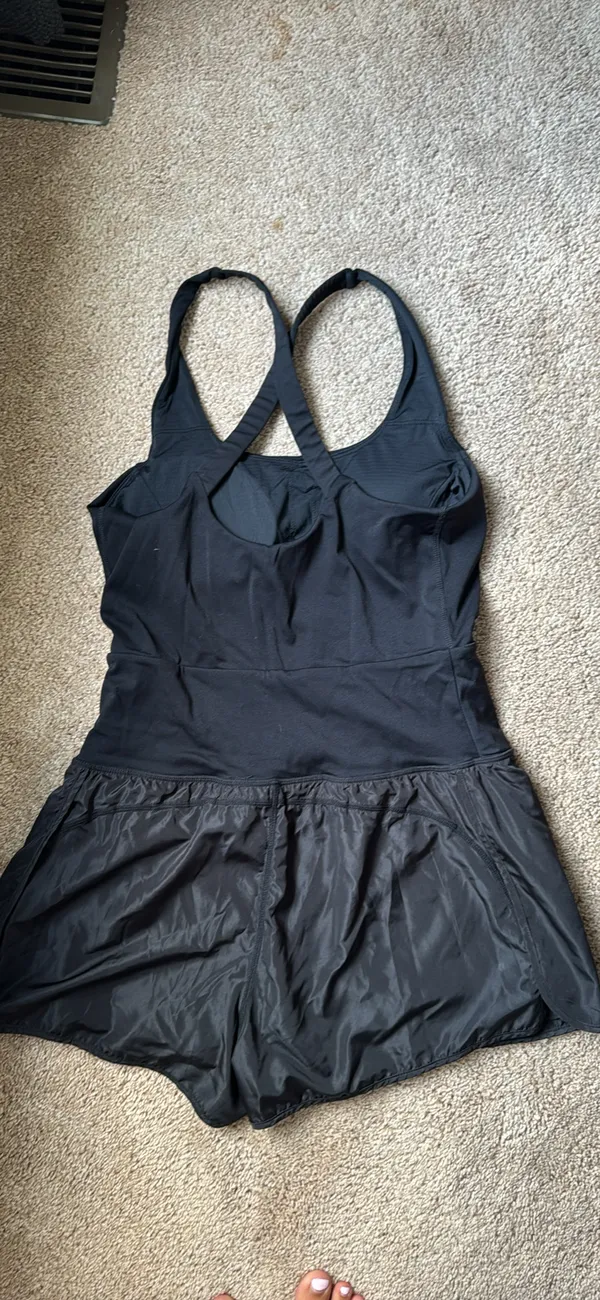 Black athletic one piece Size M - Image 2