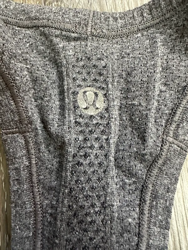 lululemon athletica Charcoal Gray Scoop Neck Racerback Tank - Image 6