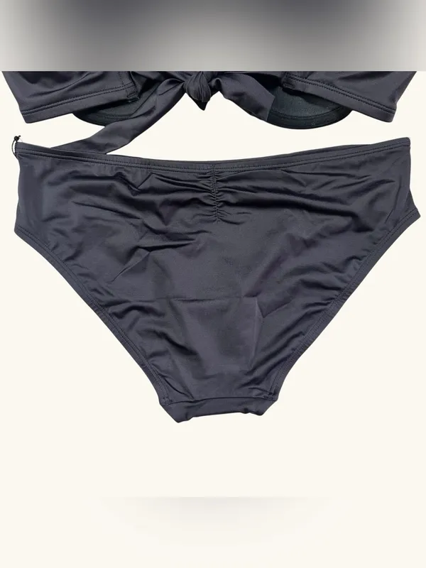 A.Ché Black Bandeaucc Underwire Bikini Set T5 32DDD 34DD 36D 38C 40B BottomL NWT - Image 8