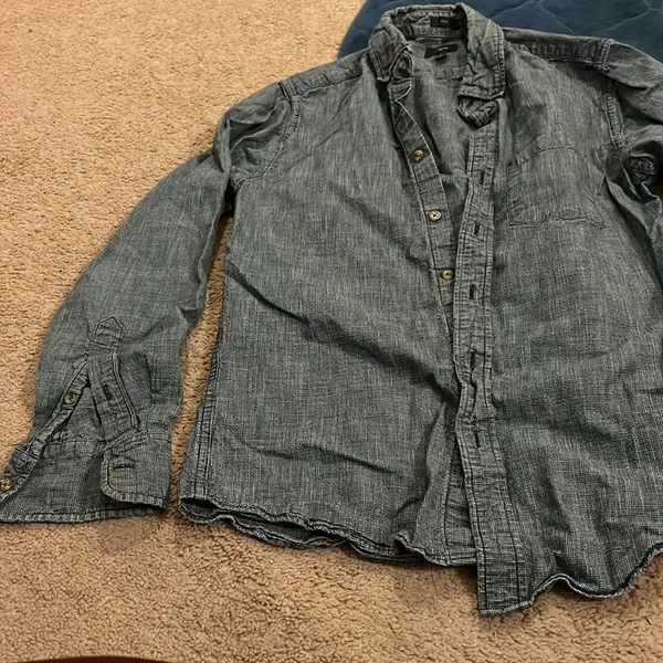 J crew blue button‎ down small - Image 3