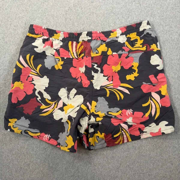 Patagonia Barely Baggies Shorts Women’s Large Elastic Drawstring Waist Floral - Image 8