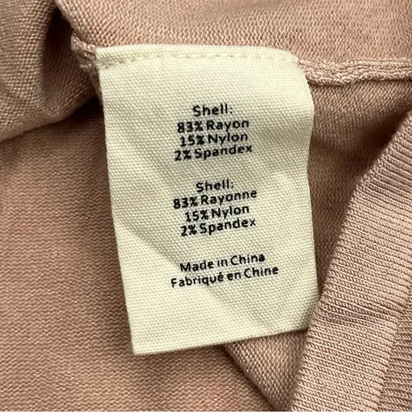 L'Agence Jocelyn 3/4 Sleeve Cutout Sweater Blush‎ Pink Womens Stretch Small NWOT - Image 4