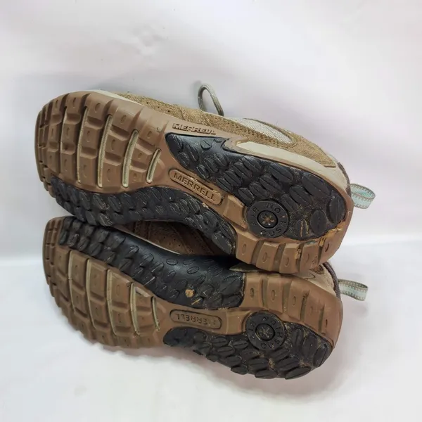 Merrell Shoes Womens 8.5 Chocolate Chip Egg Shell Hiking J123849C Brown‎ Fabric - Image 6