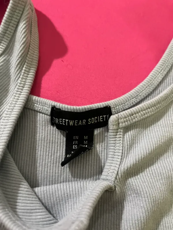 Streetwear Society Blue Tank - Image 3