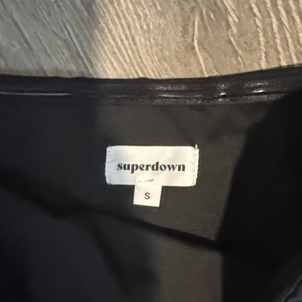 Superdown Black Strapless Gown - Image 5