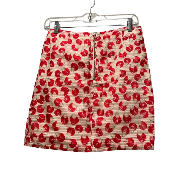 Anthropologie Leifsdottir Silk Organza Petal Skirt Size‎ 0 Mini Preppy Coquette - Image 2