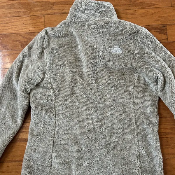Like new The North Face women full zip Fleece Jacket in Tan size L - Image 5