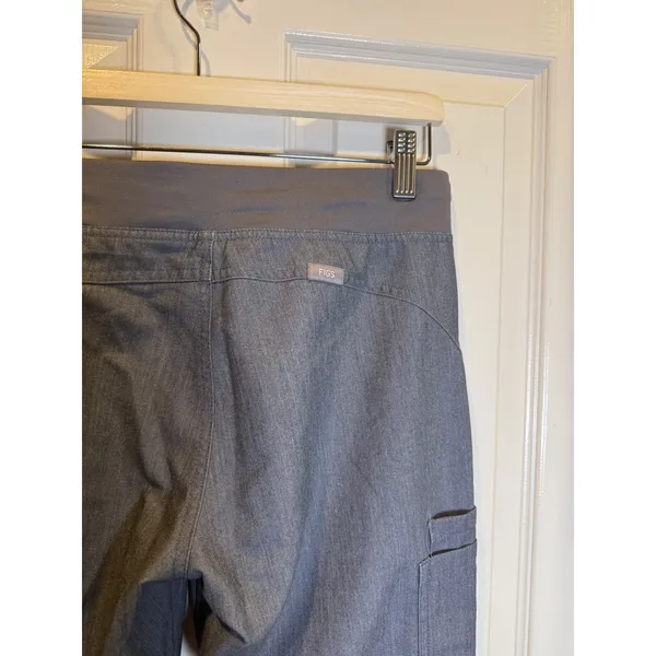 FIGS Technical Collection Kade Cargo Graphite Grey Scrub Pants Size XS T21004 - Image 6