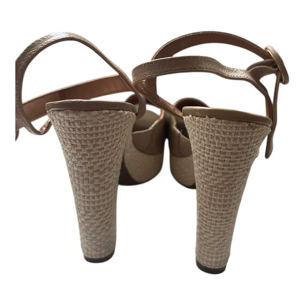 Vizzano Women's Elegant Nude Heels Tan Size 8 - Image 3