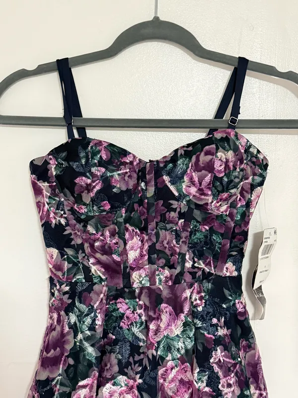 Trixxi Floral Dress Mini - Image 5
