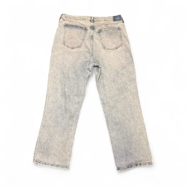 Abercrombie & Fitch ’90s Baggy Jeans Curve Love 34 18R Low Rise Light Wash - Image 2