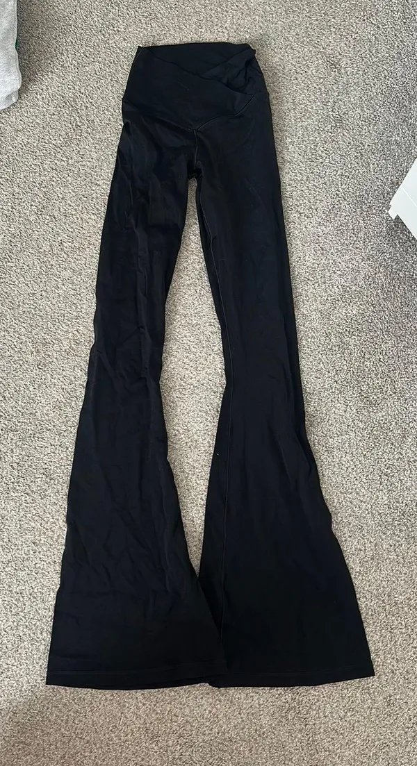 Aerie Cross Waist Flare Leggings - Image 2