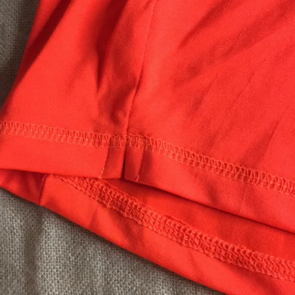 Bin 28 #78 New HOOTERS Girl Uniform Shorts With Missing Stitching Size A-XS - Image 5