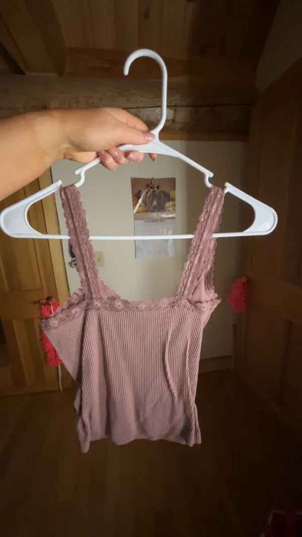 Lace Tank Purple Size M - Image 3