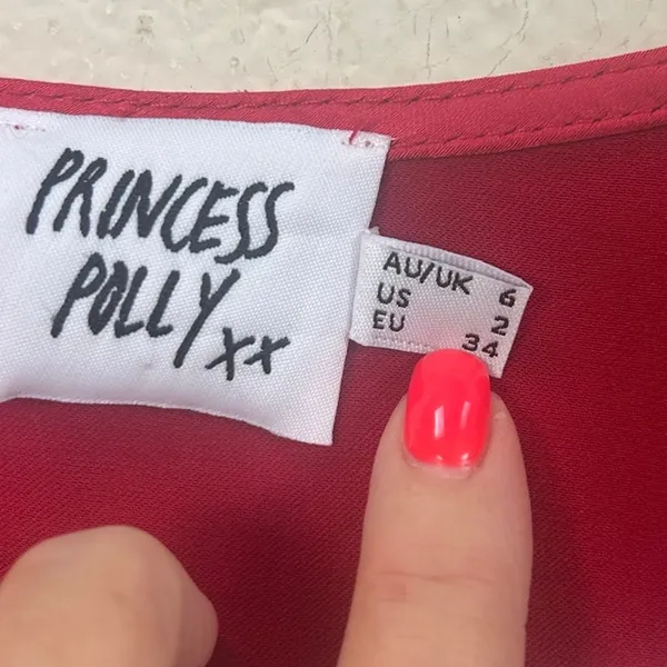 Princess Polly Red Emily Mini Dress size 2 - Image 10