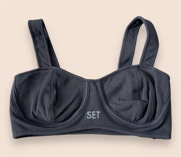 Set Active EUC  SCULPTFLEX CONTOUR BRA - CONCRETE
JUNGLE - Image 2