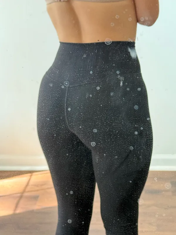 Aerie Black Crossover Leggings - Image 3