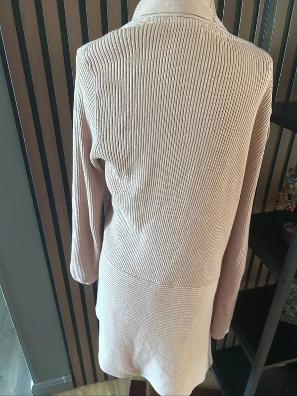 Venus light pink size medium cardigan cotton blend - Image 4