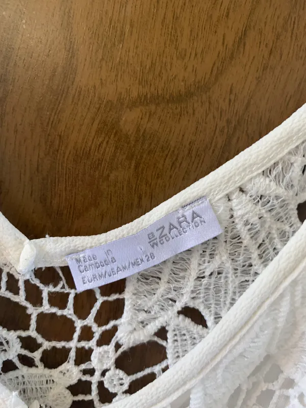 ZARA Flower Detailed Top - Image 2