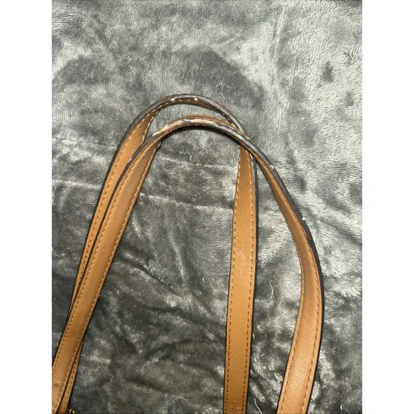 Michael Kors‎ Jet Set Travel Large Mk Signature Logo Tote Handbag Brown 30S11T4B - Image 8