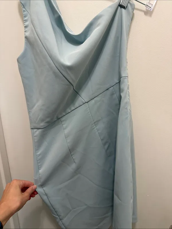 Michael Costello X REVOLVE Ava Dress in Ice Blue - Image 4