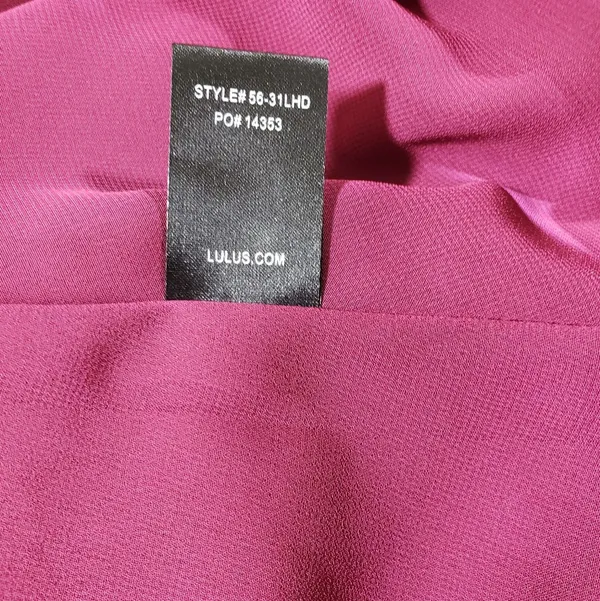 NWT Lulu's Chocker Magenta Swing Mini Dress. - Image 7