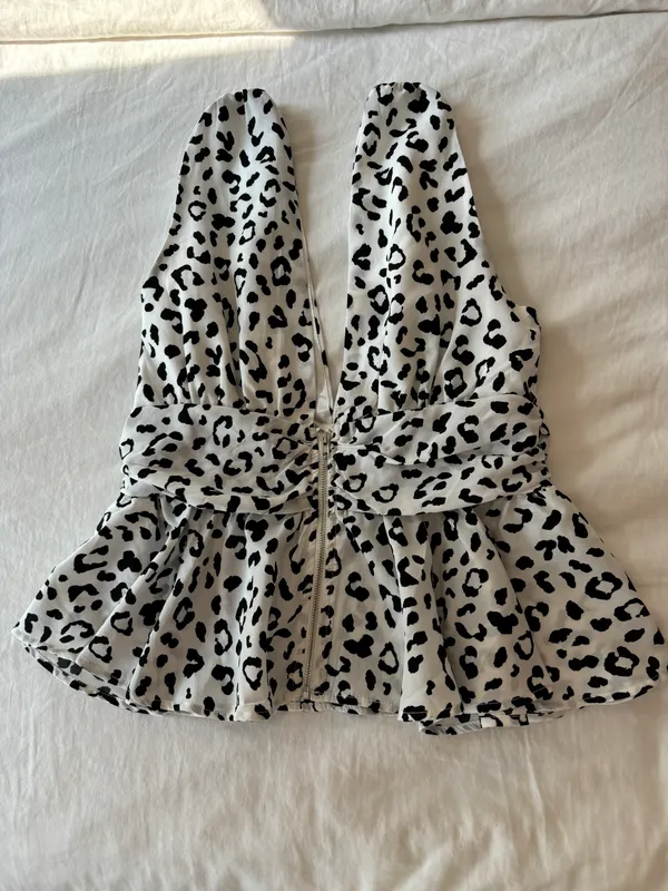 Cheetah Print Top - Image 4