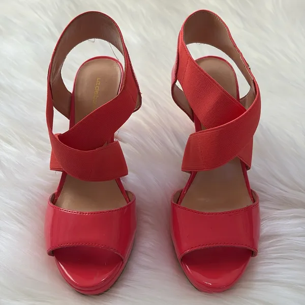 Liz Claiborne Peach Heels - Image 2