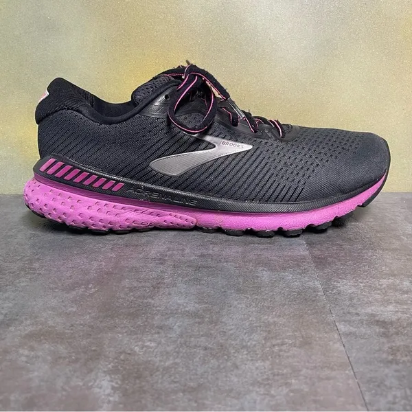 Brooks Adrenaline GTS 20 1202961B062 Women's Black/Fuchsia Sneakers Size 10.5B - Image 14
