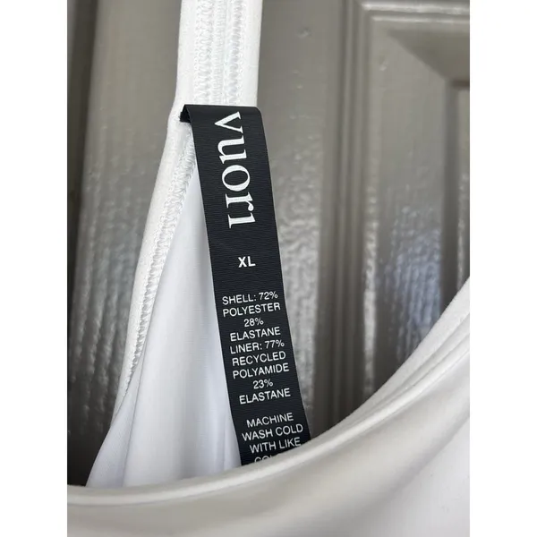 Vuori Women’s One Shot Tennis Dress White Size XL New w/tag - Image 3