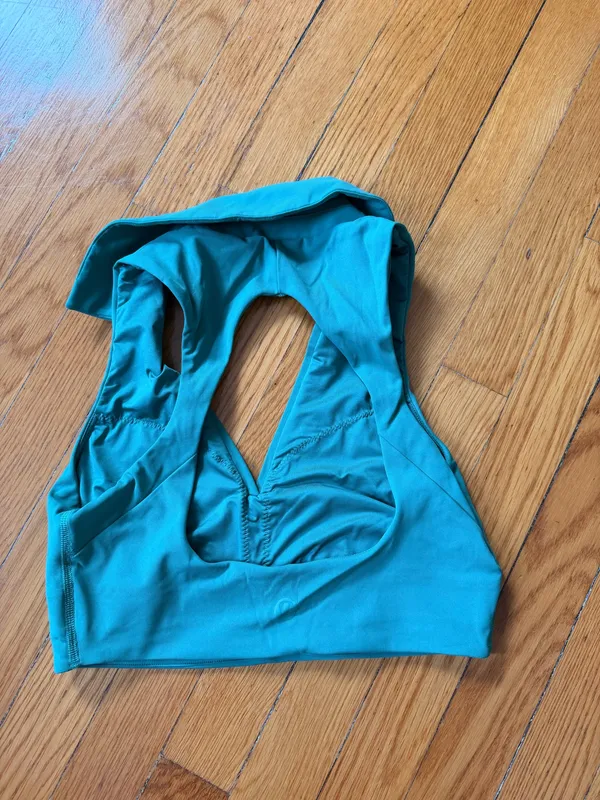 lululemon athletica Green Sleeveless Collared Sports Bra - Image 2