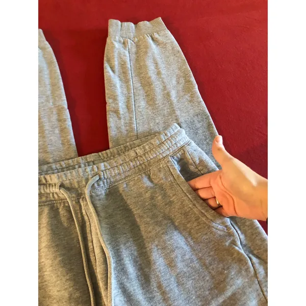 H&M Divided grey jogger sweatpants Size XS - Image 3