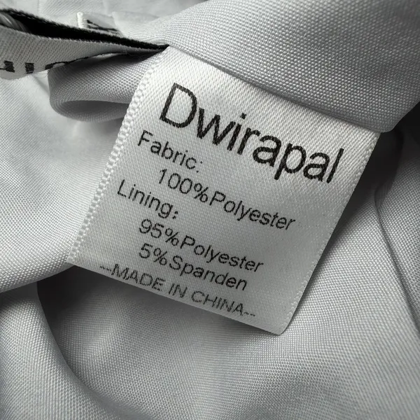 New Dwirapal Womens Size XL Silver Disc Sequin Mini Skirt Elastic Waist Party - Image 4