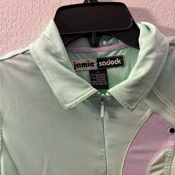 Jamie Sadock Women's Sleeveless Half Zip Pullover Golf Polo Shirt S - Image 5