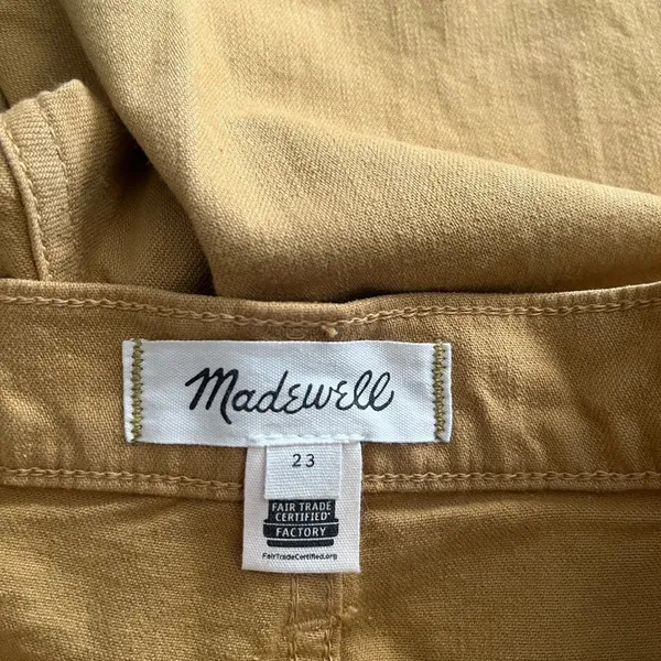 Madewell mustard colored‎ jeans - Image 2