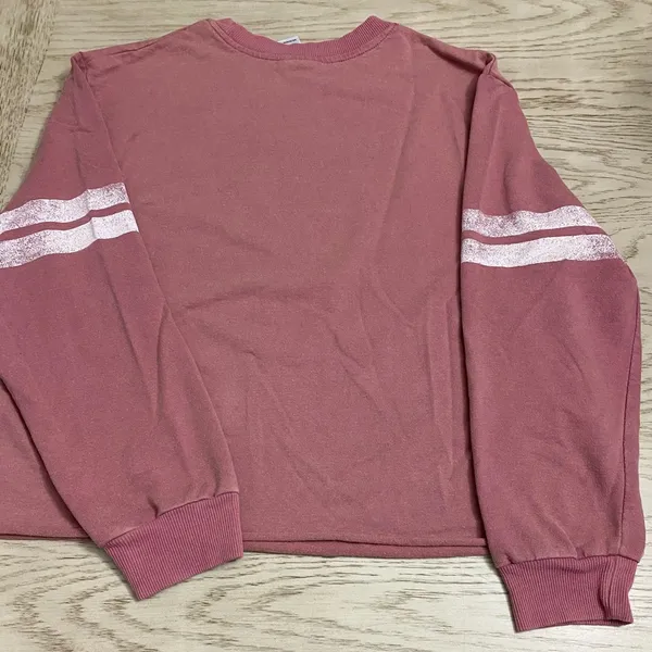 Disney Park Lightweight Pink Mickey Mouse Sweatshirt - Image 7